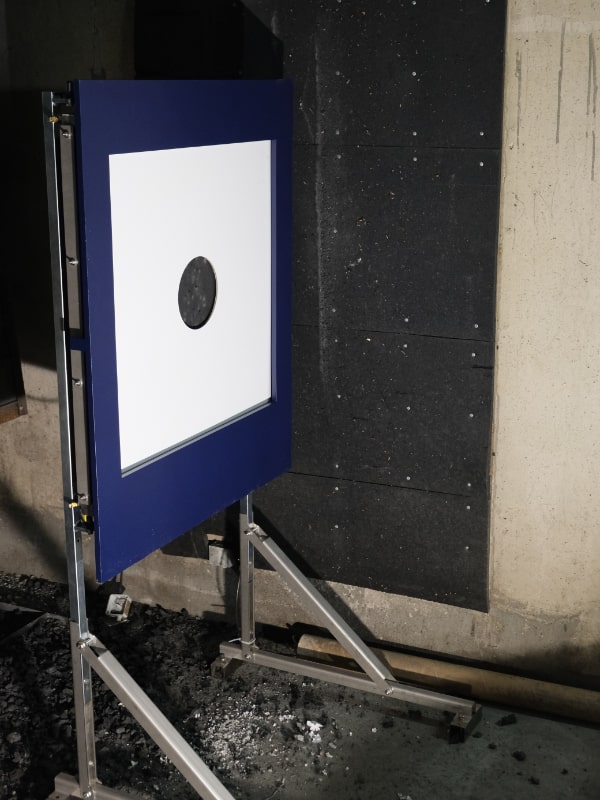 SQ80 electronic target at Purnavu muiza